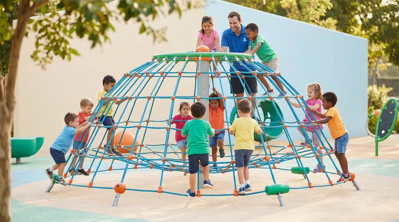 שאלות נפוצות על מתקני חבלים לגני שעשועים