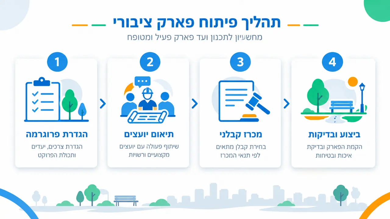 תכנון פארק שכונתי לילדים: המדריך המלא לתכנון, עיצוב והקמה